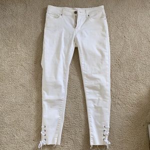 Levi Strauss white jeans